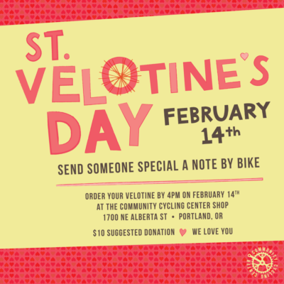 St. Velotine's day is February 14th
