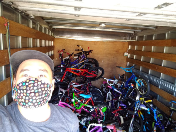 Matt with Community Bike Delivery